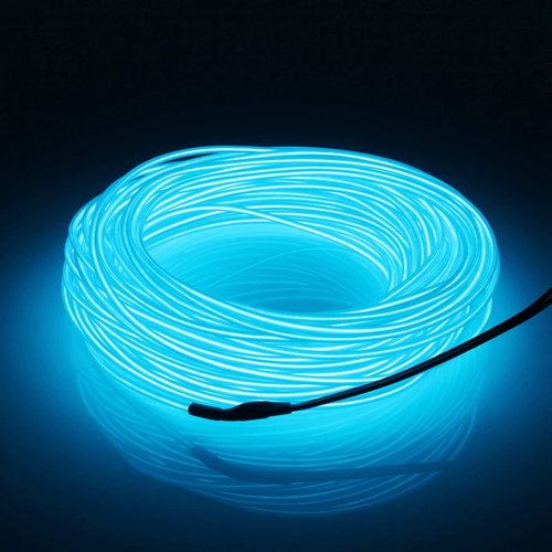 Neon LED Light Glow EL Wire String Strip Rope Tube Decor Car Party + Controller - Picture 5 of 23