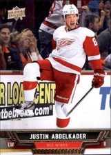 2013-14 Upper Deck #102 Justin Abdelkader - NM-MT