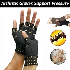 Copper Gloves  CompressionMedical Arthritis Pain Relief Hand Support Brace Pairs