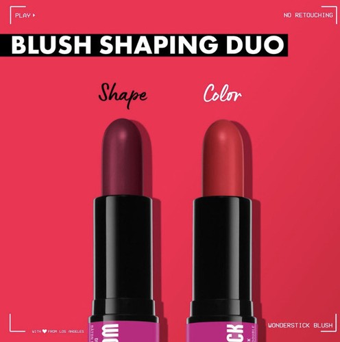 NYX Wonder Stick Dual Ended Cream Blush Stick *BRIGHT AMBER & FUCHSIA* - Picture 6 of 7