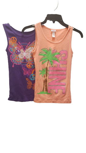 PRE OWN MIXED LOT 3 GIRLS JUSTICE/GIRLYFIED GRAPHIC T SHIRT TOP SZ 10/12 -SZ 12 - Picture 9 of 9
