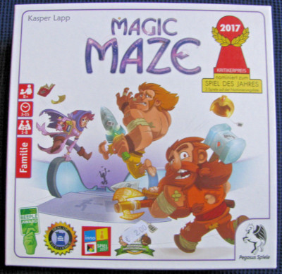 MAGIC MAZE ++ Kasper LAPP ++ PEGASUS ++ 1-8 Sp.  ab 8J. ++ SPIEL DES JAHRES 2017