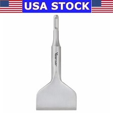 Vearter SDS PLUS Floor Scraper 3''X6.3''  Curved Chisel Bit for Hammer Drill