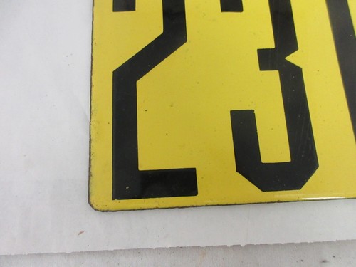 1908 PORCELAIN PENNSYLVANIA LICENSE PLATE VINTAGE AUTOMOBILIA D-117 - Picture 6 of 7
