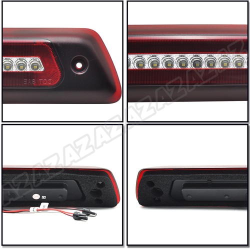 Tercera lámpara de freno roja LED para Ford F-150 Raptor 2009-2014 techo luz de carga blanca - Imagen 6 de 10