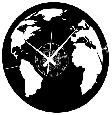 Frei.Wild Wanduhr Vinyl Schallplatte Retro Uhr Handgefertigt Vintage Geschenk