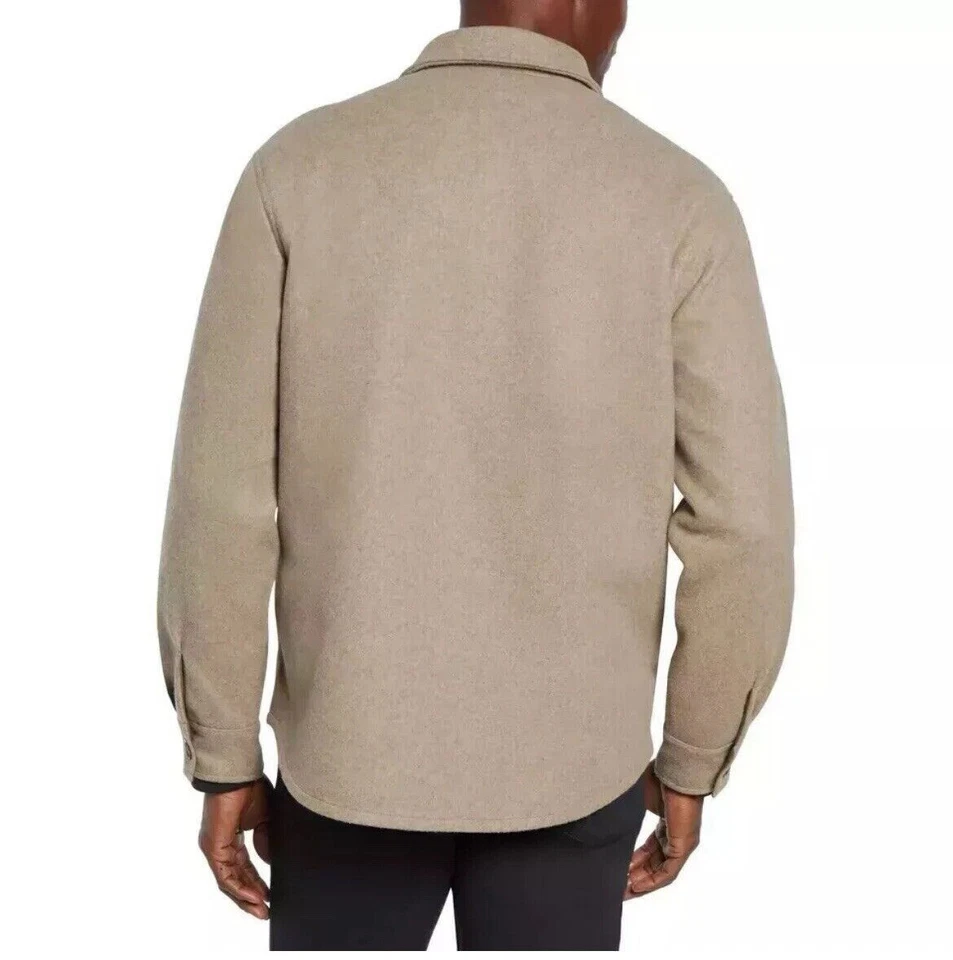 Chaqueta Camisa Banana Republic Heritage Para Hombre, Tostada, Talla S Foto 4 de 4