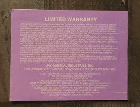 Boulder Dash Nintendo NES Manual Only