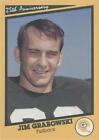 1990 Champion Cards Green Bay Packers Super Bowl I 25th Anniversary Jim Grabowski #12