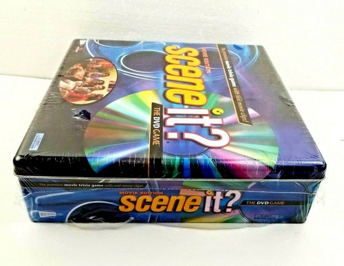 Scene It! Movie Edition DVD Game Movie Trivia Collector's Tin NEW SEALED - Picture 7 of 9