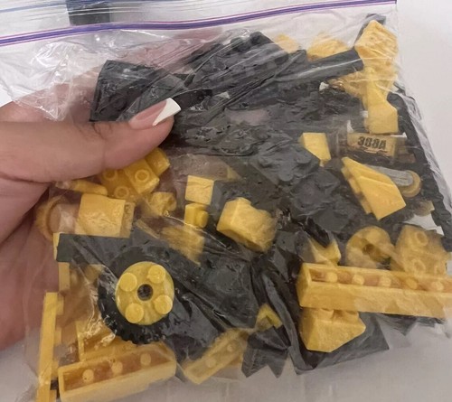 Black Build on Brick Mug Lego Mug with legos construction site - Picture 7 of 11