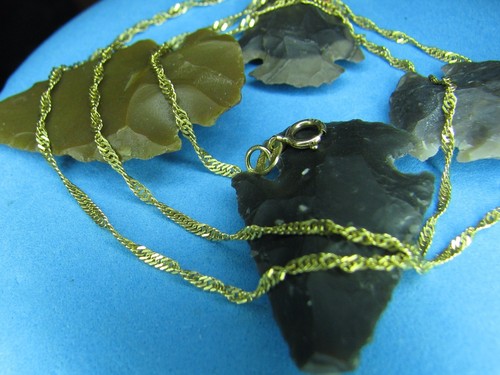 Hermoso Collar Bordillo Retorcido Oro Sólido 14K 16 Pulgadas Largo 1 Milímetro Ancho - Imagen 10 de 12