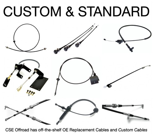Throttle Control Cable for Jeep Cherokee XJ 1991-2001 With AW4 52077578 - Picture 2 of 2