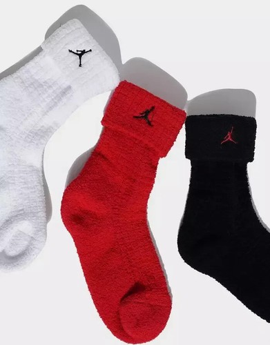 Jordan House Cushioned Ankle Socks - BJ0689 001 - 3 Pair - 5Y-7Y / Womens: 6-10 - Picture 5 of 9
