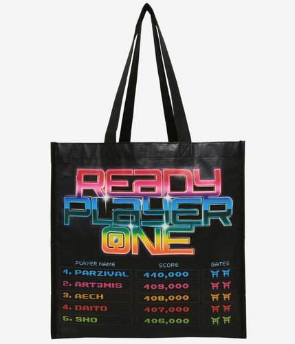 Ready Player One RPO Movie Reusable ECO Shopper Shopping Tote Bag NWT - Bild 3 von 4