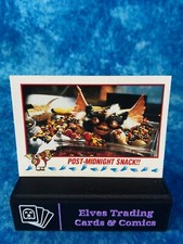 Gremlins 2: The New Batch SINGLE Non-Sport Trading Card by Topps 1990 WHITE BACK