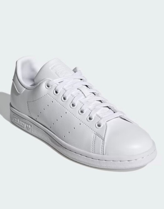 New Women's ADIDAS White Stan Smith Shoes Size