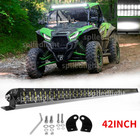 Dual Row 42'' bright straight LED Light Bar Fit For Kawasaki Teryx KRX 1000