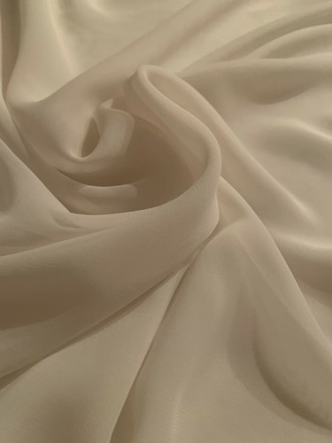 Abito in tessuto chiffon 58/60" poliestere trasparente vicino al cortile - Foto 12 di 25