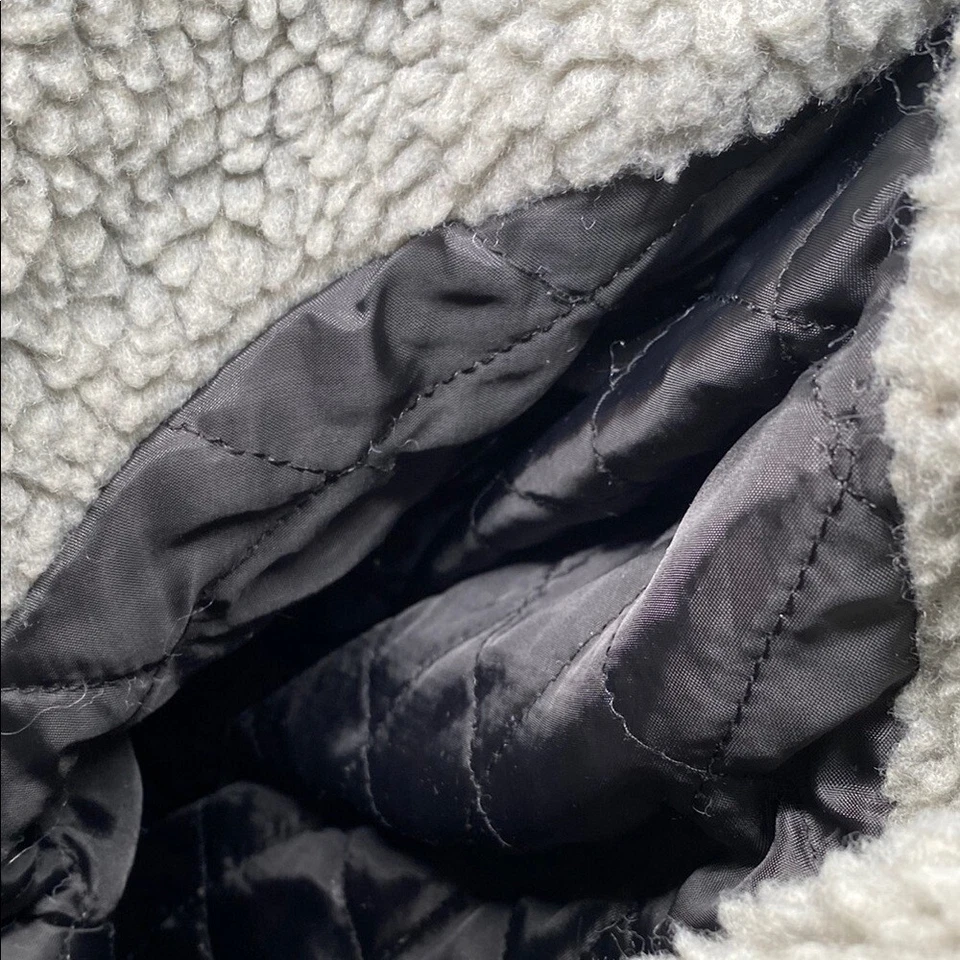 Camisa de franela a cuadros Craftsman para hombre - gris y tostado XXL Foto 4 de 4