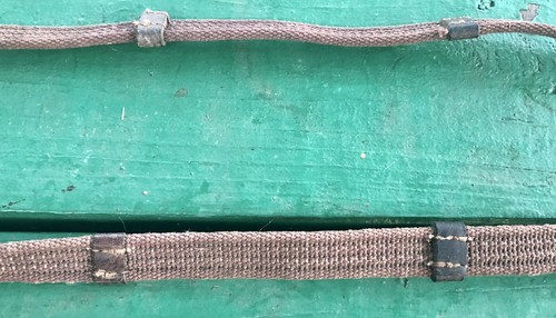 English Horse Flat Nylon & Leather Reins for English Saddle Riding. - Picture 2 of 3