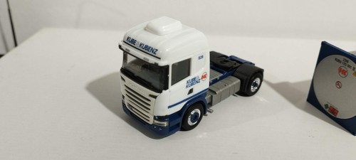 Herpa Scania R trattore herpa 1/87 Kube Kubenz + silos container e specchi - Foto 2 di 3
