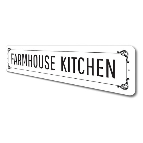 Vintage Farmhouse Kitchen Farmhouse Sign, Barn Decor Metal Sign - Bild 4 von 4