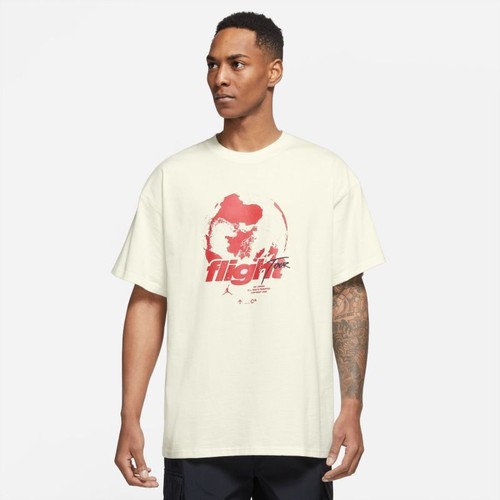 Nike Jordan Flight Heritage 85 T-Shirt (Sail) - New ~ DV3071 133 - Picture 2 of 3