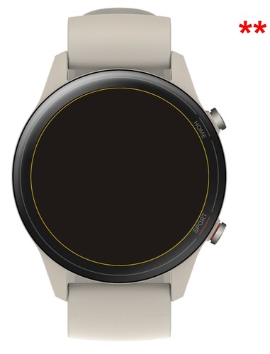 Screen Protector for Xiaomi Mi Watch Protection Crystal Clear dipos - Picture 5 of 5