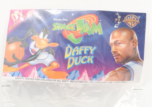 MCDONALD'S SPACE JAM TIME SQUAD DAFFY ANATRA PELUCHE ANIMALE ~NUOVO NON APERTO~ - Foto 2 di 4