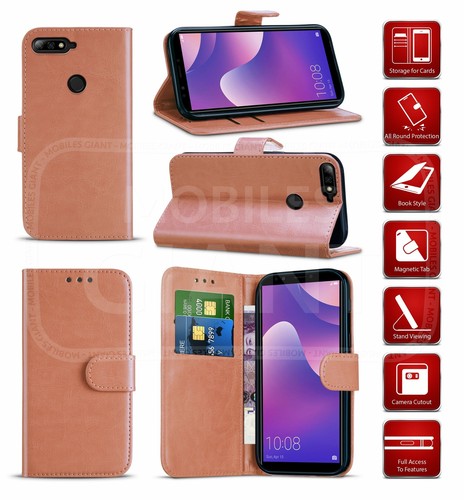 For Lenovo Vibe K6 Plus Wallet Case Card Slot Book Cover PU Leather Phone Case - Picture 8 of 38