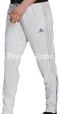 Adidas Women's Tiro 21 Aeroready Translucent Track Pants Whtie / Crew Blue