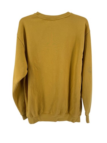 Fanjoy X Colby Brock Men's Mustard Yellow Now Or Never Sweatshirt Size Large - Picture 3 of 5