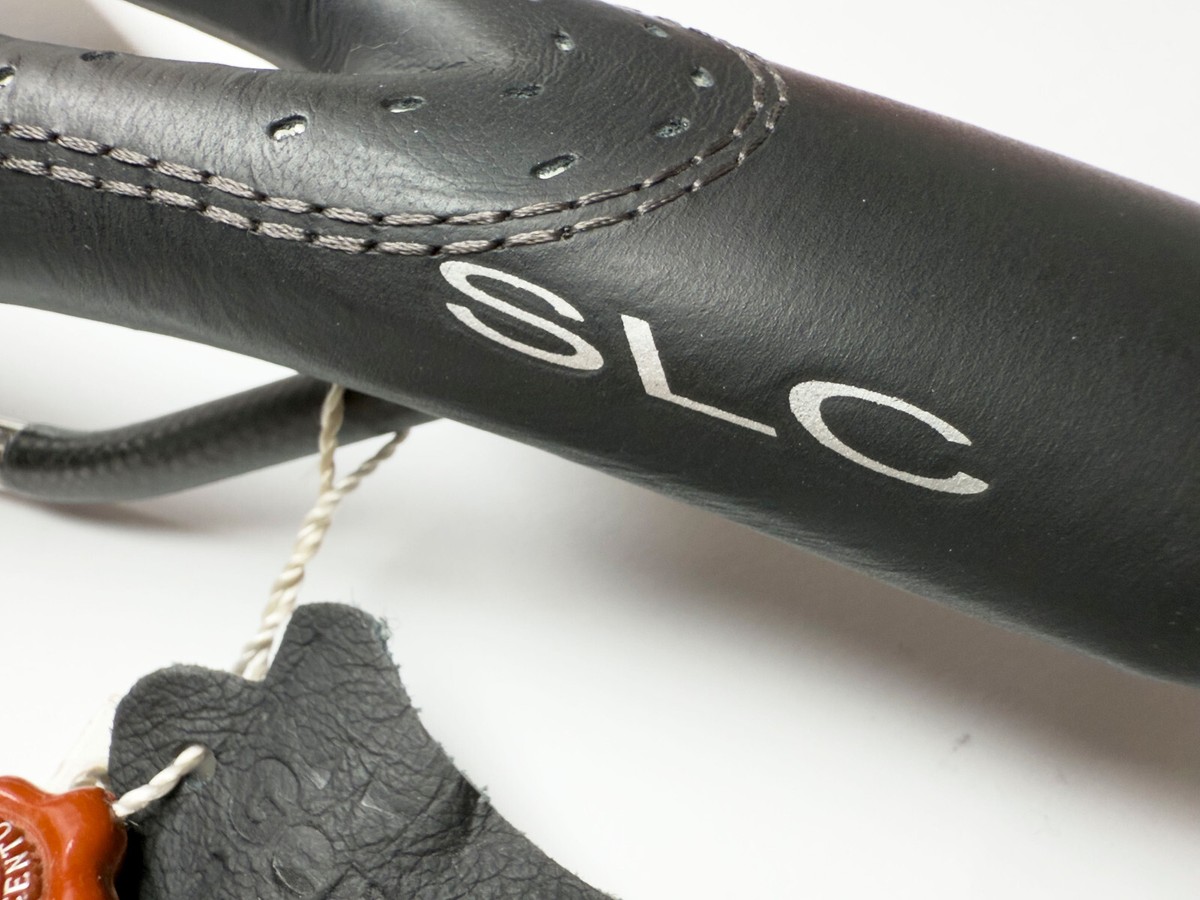 Selle Italia SLC Gel Flow Carbon Leather Black New In