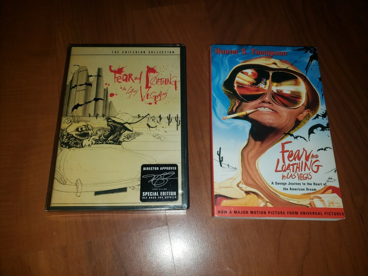 Fear and Loathing In Las Vegas DVD + Book Set Criterion