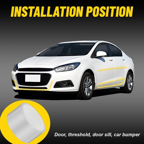 For Ford Ranger Transparent Car Door Sill Plate Protector Step Sticker 5CM*5M - Picture 5 of 11