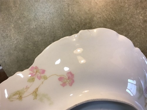 Haviland Limoges Piatto PIATTO Fiori Rosa 13,5βx 9β ~π΄π₯π«π·π₯π΄ππ - Foto 6 di 9