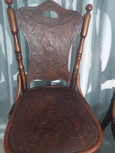 Pair of Antique Bentwood Chairs - Picture 3 of 24