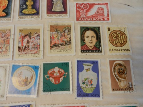 Lot of 40 Hungary Stamps, from 1970-1974, Sports, Art, Famous Events, More - Picture 4 of 9
