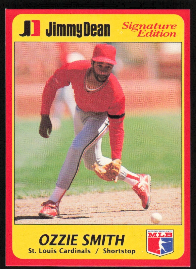 1991 Jimmy Dean Ozzie Smith #20 St. Louis Cardinals