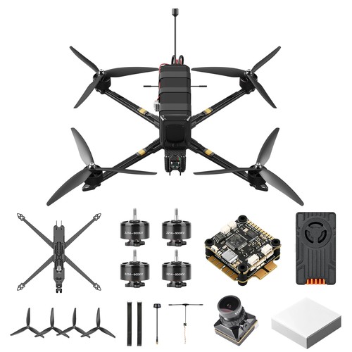 HS-X10M FPV Drone | 3.5KG Payload | 165KM/H Speed | 10KM+ Range | Carbon Fiber - Picture 12 of 12