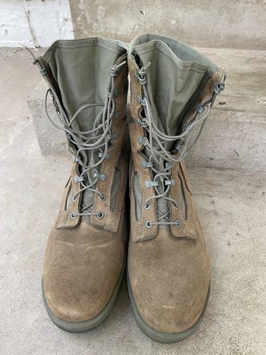 Belleville 600 ST Militär USAF salbeigrün heißes Wetter Sicherheitsstiefel 12,5 W (13)