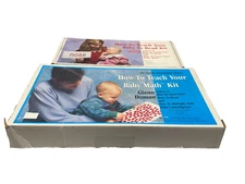 VTG HOW TO TEACH YOUR BABY TO READ & MATH KIT FLASHCARDS-NOT COMPLETE-READ DESC