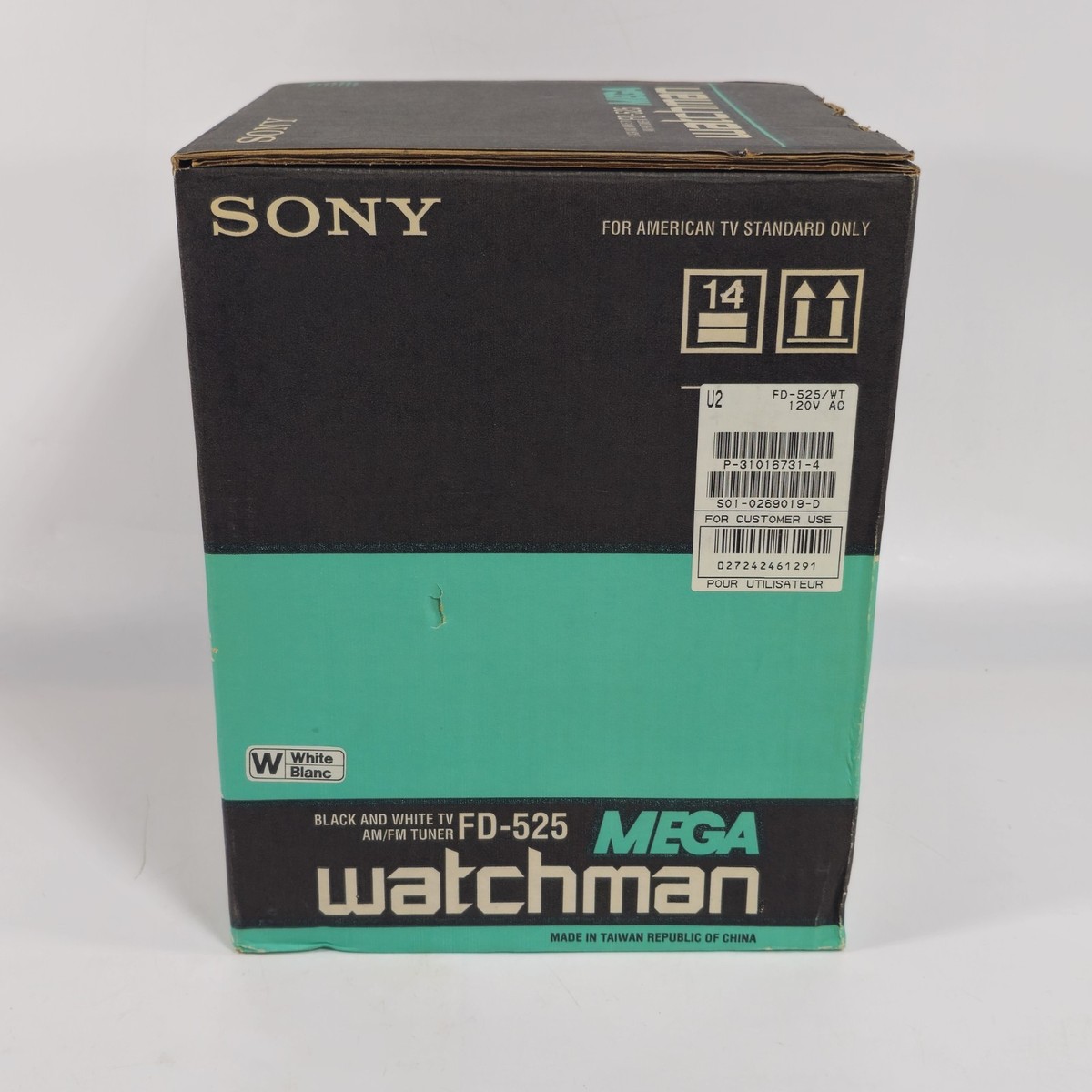 SONY Watchman AMラジオ 1984年製 未使用品 2025年最新