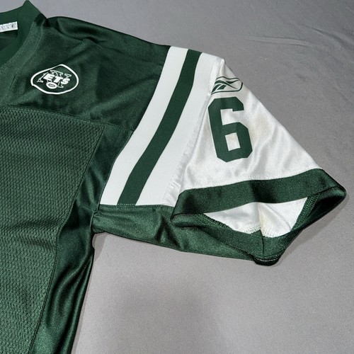 Reebok Onfield New York Jets Jersey Men’s XL Green 6 Mark Sanchez -4191 - Picture 5 of 15
