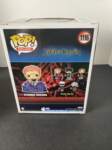 Funko POP! Animation: Jujutsu Kaisen - RYOMEN SUKUNA #1116 - GITD / Walmart Excl - Picture 3 of 12