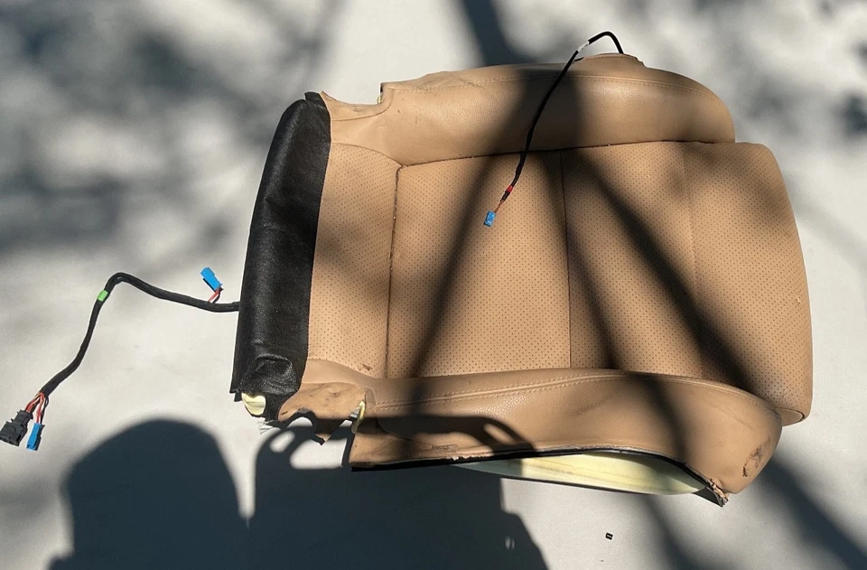 Porsche Panamera 2010-2016 - Cojín inferior asiento delantero izquierdo Foto 2 de 4