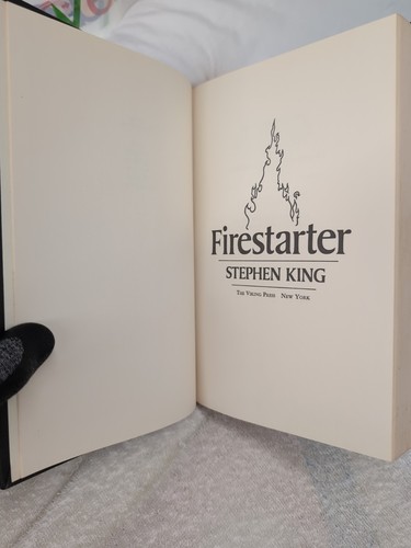 🥇True 1st FIRESTARTER by Stephen King (1980) 1st/1st + Custom Mylar ~ Must See! - Picture 20 of 23