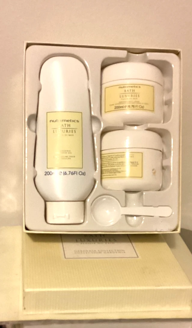 Nutrimetics Bath Luxuries Gardenia Collection - 4 Piece