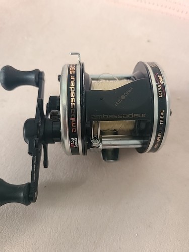 Mulinello da Pesca Vintage Abu Garcia Ambassadeur 5500-C3 Made in Sweden - Foto 9 di 9